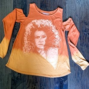 GHOSTBUSTERS Cold Shoulder, Long Sleeve, T-shirt